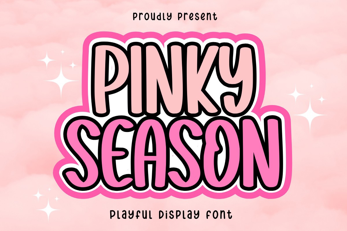 Ejemplo de fuente Pinky Season Regular