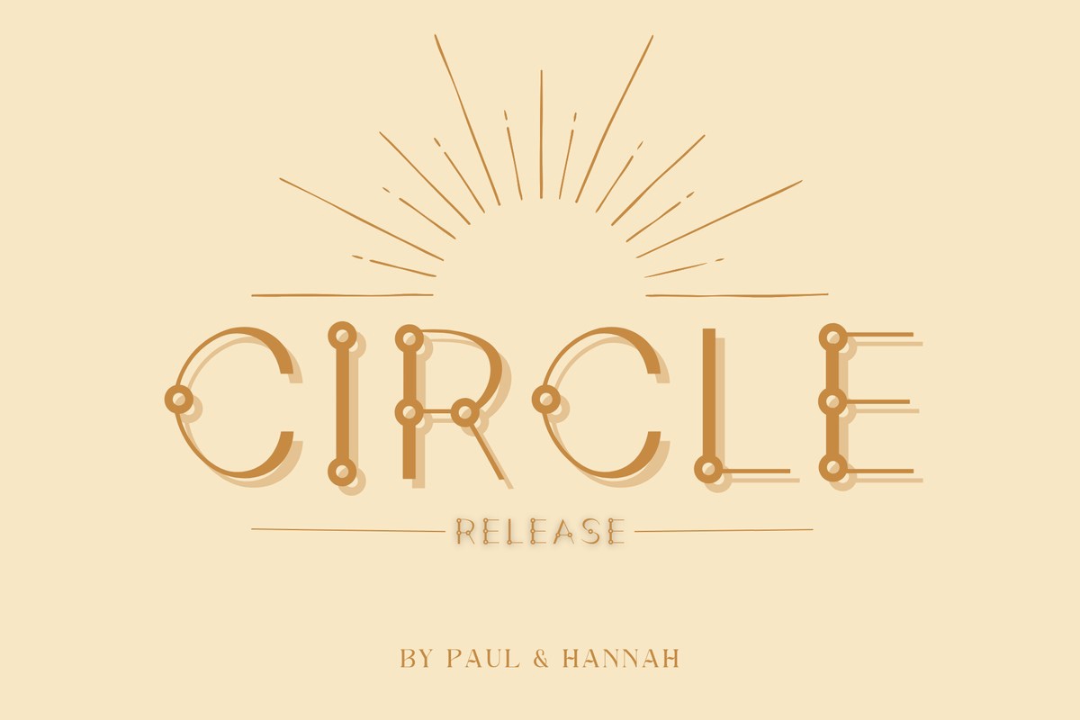 Ejemplo de fuente Circle Release Regular