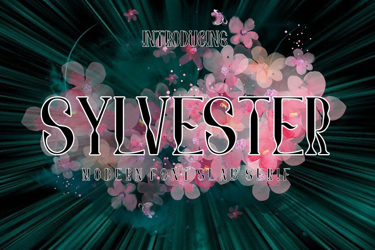 Ejemplo de fuente Sylvester Regular