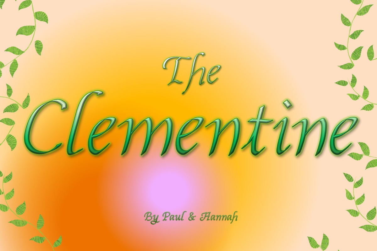 Ejemplo de fuente The Clementine Regular