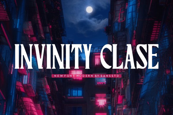 Ejemplo de fuente Invinity Clase Regular